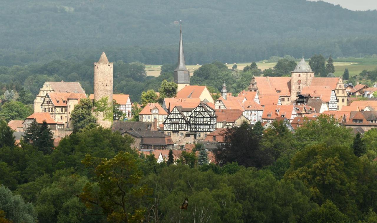 Alte Foersterei - Elegantes Apartment In Der Historischen Hinterburg Schlitz - Nahe Fulda Und Bad Hersfeld Esterno foto