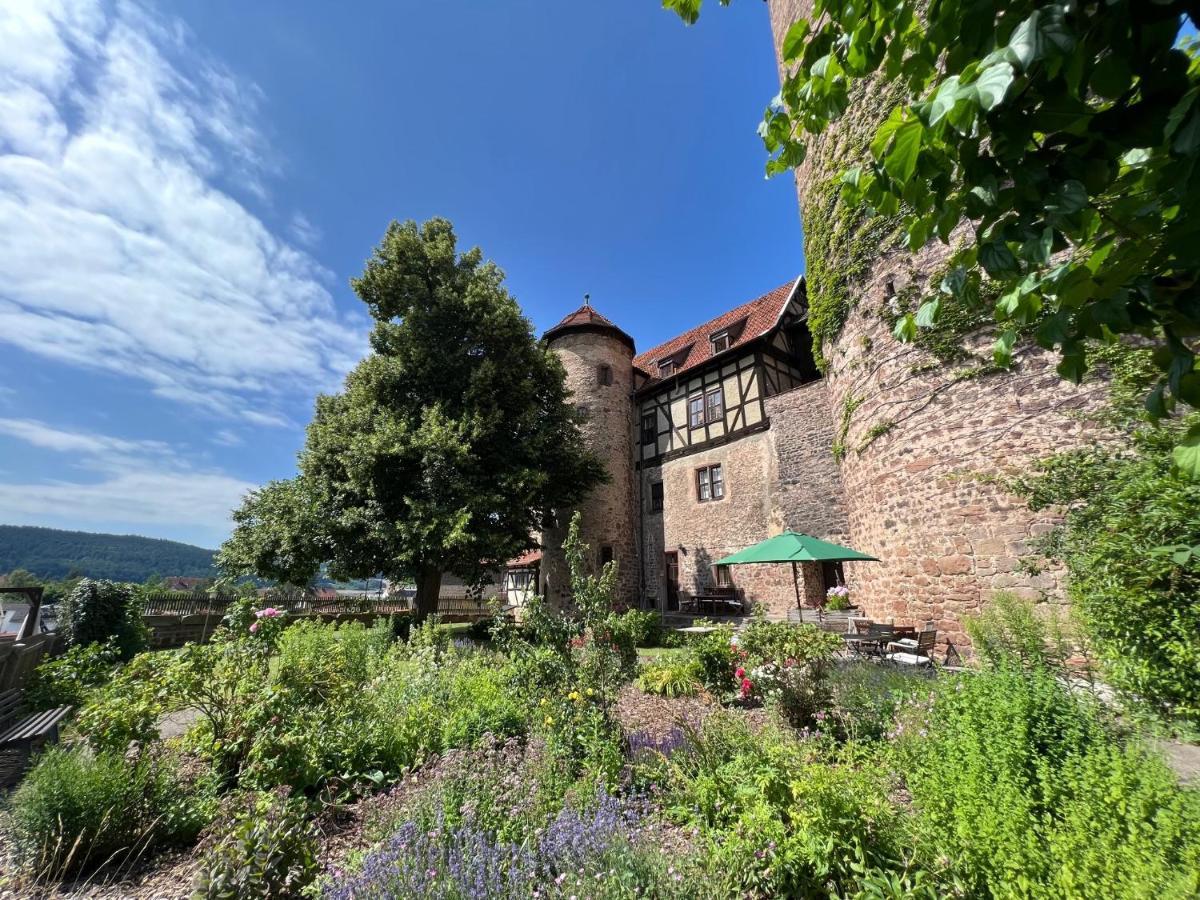 Alte Foersterei - Elegantes Apartment In Der Historischen Hinterburg Schlitz - Nahe Fulda Und Bad Hersfeld Esterno foto