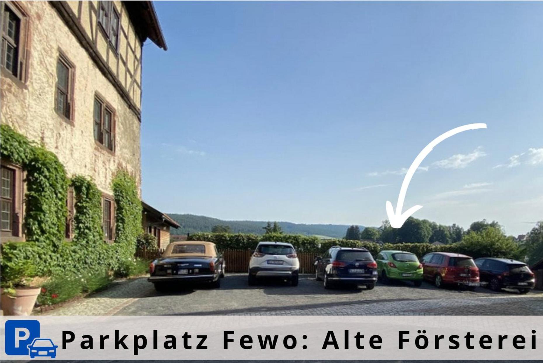 Alte Foersterei - Elegantes Apartment In Der Historischen Hinterburg Schlitz - Nahe Fulda Und Bad Hersfeld Esterno foto